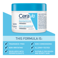 CeraVe Renewing SA Cream for Rough & Bumpy Skin 340g