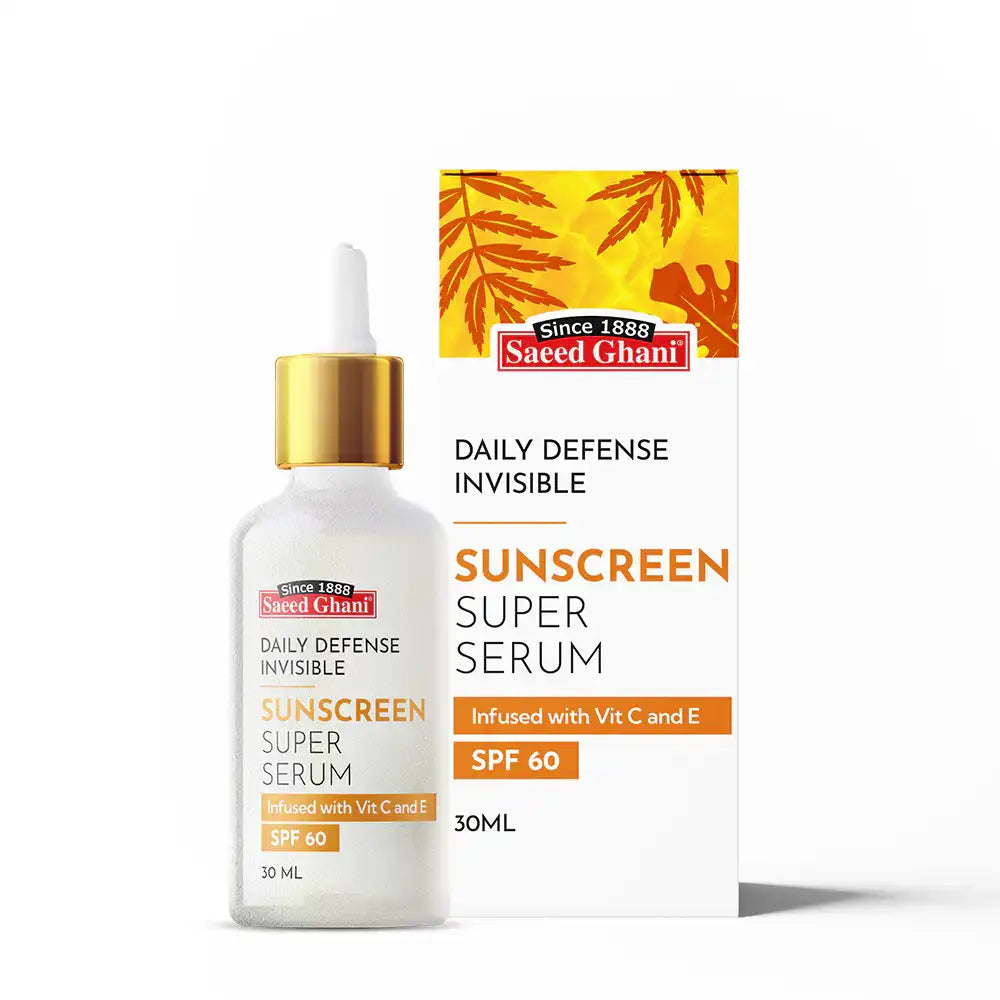 Saeed Ghani Daily Defense Invisible Sunscreen Super Serum SPF 60 30 ML