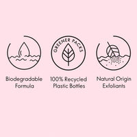 Oriflame Love Nature Energising Exfoliating Shower Gel with Organic Mint & Raspberry 250ml
