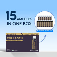 Gluvit-S Collagen 15 Oral Shots Beauty Booster