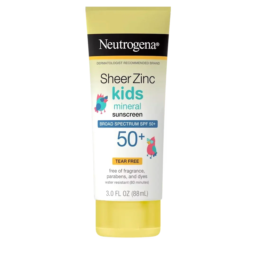Neutrogena Sheer Zinc Kids Mineral Sunscreen SPF 50+ 88ml