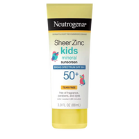 Neutrogena Sheer Zinc Kids Mineral Sunscreen SPF 50+ 88ml