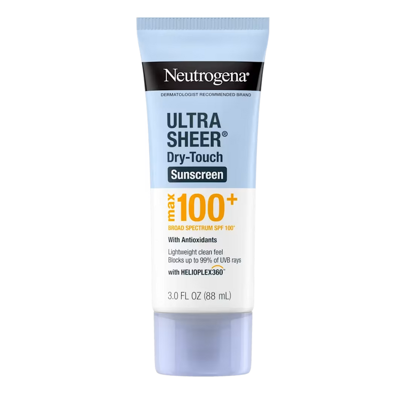 Neutrogena Ultra Sheer Dry Touch Sunscreen Max SPF 100+ 88ml