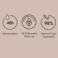 Oriflame Love Nature Nourishing Body Cream with Organic Cacao Butter and Coconut Oil 200ml