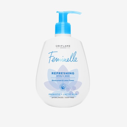 Oriflame Feminelle Refreshing Intimate Wash Blackcurrant Lotus Flower 300 ML