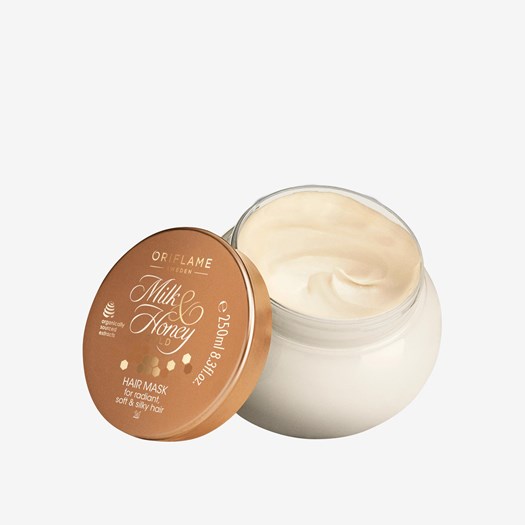 Oriflame Milk and Honey Gold Hair Mask for Radiant Soft Silky Hair 250 ML
