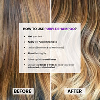 CoNatural Brilliance Purple Shampoo For Blonde & Silver Hair 150ml
