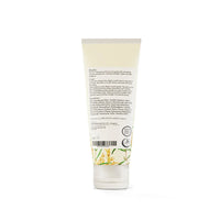 Tube of cream with a label on a white background