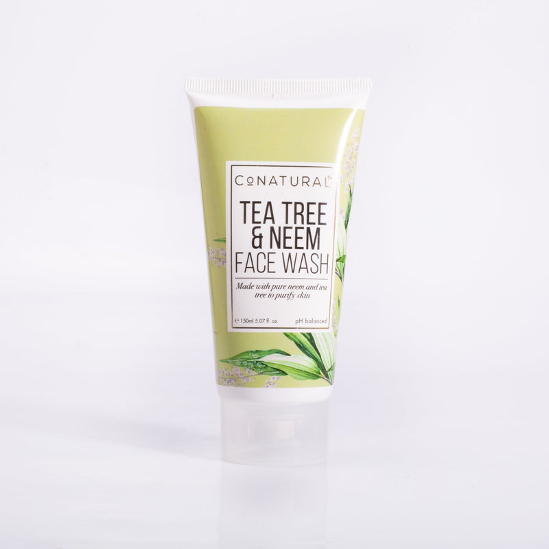 CoNatural Tea Tree & Neem Face Wash 150ml