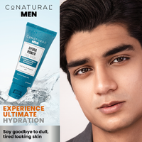CoNatural Men's Cucumber Hydra Power Face Wash Sulphate Paraben Free 60ml