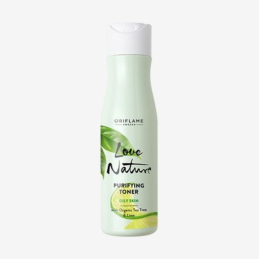 Oriflame Love Nature Purifying Toner with Organic Tea Tree Lime 150 ML