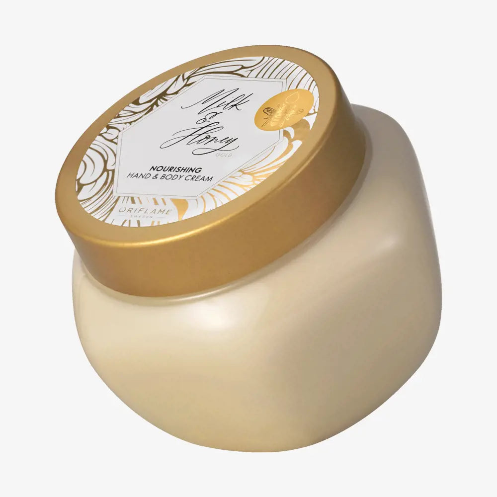 Oriflame Milk and Honey Gold Nourishing Hand and Body Cream 250ML
