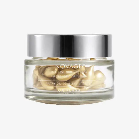 Oriflame Novage+ Intense Nourishment Facial Oil Capsules 30pcs