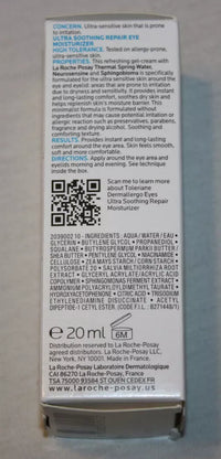 La Roche-Posay Toleriane Ultra Eye Cream Moisturizer Daily Use 0.66 Fl Oz 20 mL